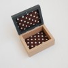 Small wooden box "Taupe-brown" (box-15)